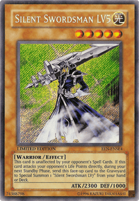Silent Swordsman LV5 [EEN-ENSE4] Secret Rare - POKÉ JEUX