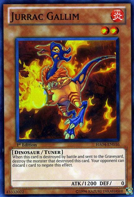 Jurrac Gallim [HA04-EN016] Super Rare - POKÉ JEUX