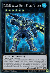 D/D/D Wave High King Caesar [COTD-EN042] Super Rare - POKÉ JEUX