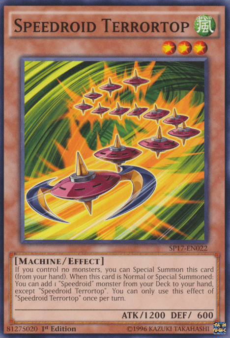 Speedroid Terrortop [SP17-EN022] Common - POKÉ JEUX