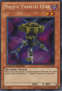 Malefic Parallel Gear [YMP1-EN003] Secret Rare - POKÉ JEUX