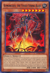 Kumongous, the Sticky String Kaiju [MP16-EN099] Rare - POKÉ JEUX