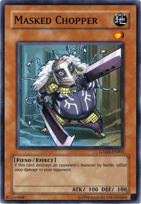 Masked Chopper [GX03-EN003] Super Rare - POKÉ JEUX