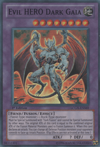 Evil HERO Dark Gaia [LCGX-EN069] Super Rare - POKÉ JEUX