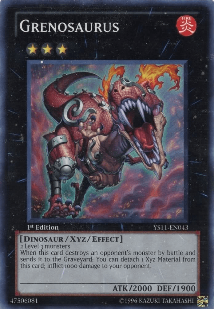 Grenosaurus [YS11-EN043] Super Rare - POKÉ JEUX