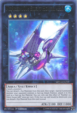Number 101: Silent Honor ARK [MP14-EN219] Ultra Rare - POKÉ JEUX