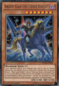 Arisen Gaia the Fierce Knight [BOSH-EN098] Rare - POKÉ JEUX