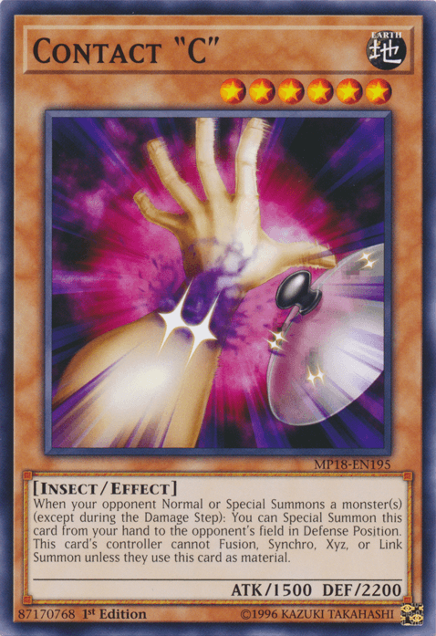 Contact "C" [MP18-EN195] Common - POKÉ JEUX