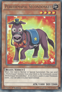 Performapal Secondonkey [DOCS-EN001] Rare - POKÉ JEUX