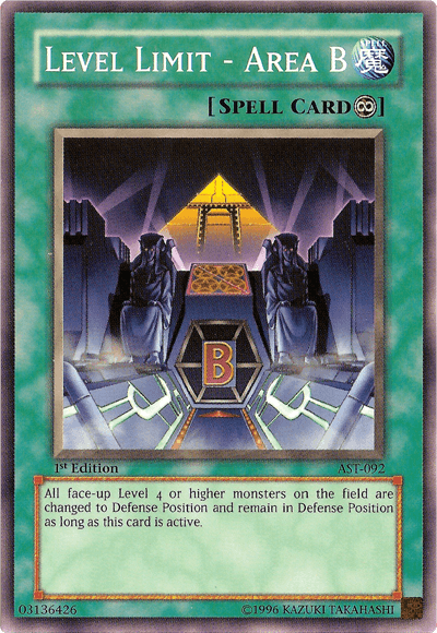 Level Limit - Area B [AST-092] Common - POKÉ JEUX