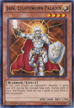 Jain, Lightsworn Paladin [BP03-EN042] Rare - POKÉ JEUX