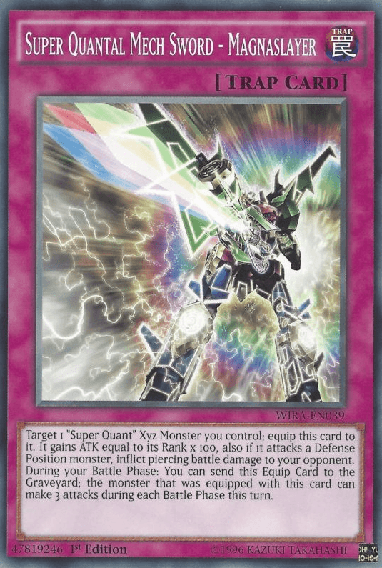 Super Quantal Mech Sword - Magnaslayer [WIRA-EN039] Common - POKÉ JEUX
