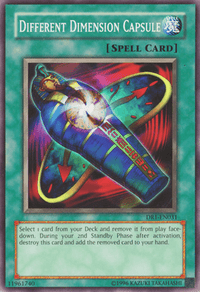 Different Dimension Capsule [DR1-EN031] Common - POKÉ JEUX