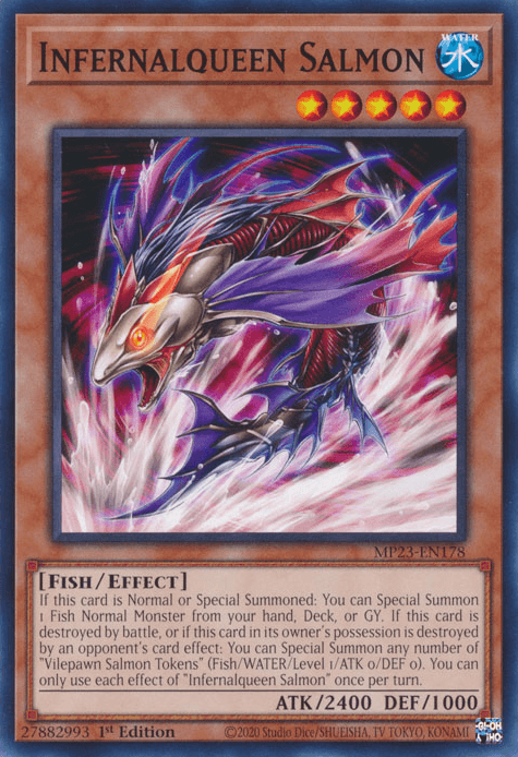 Infernalqueen Salmon [MP23-EN178] Common - POKÉ JEUX
