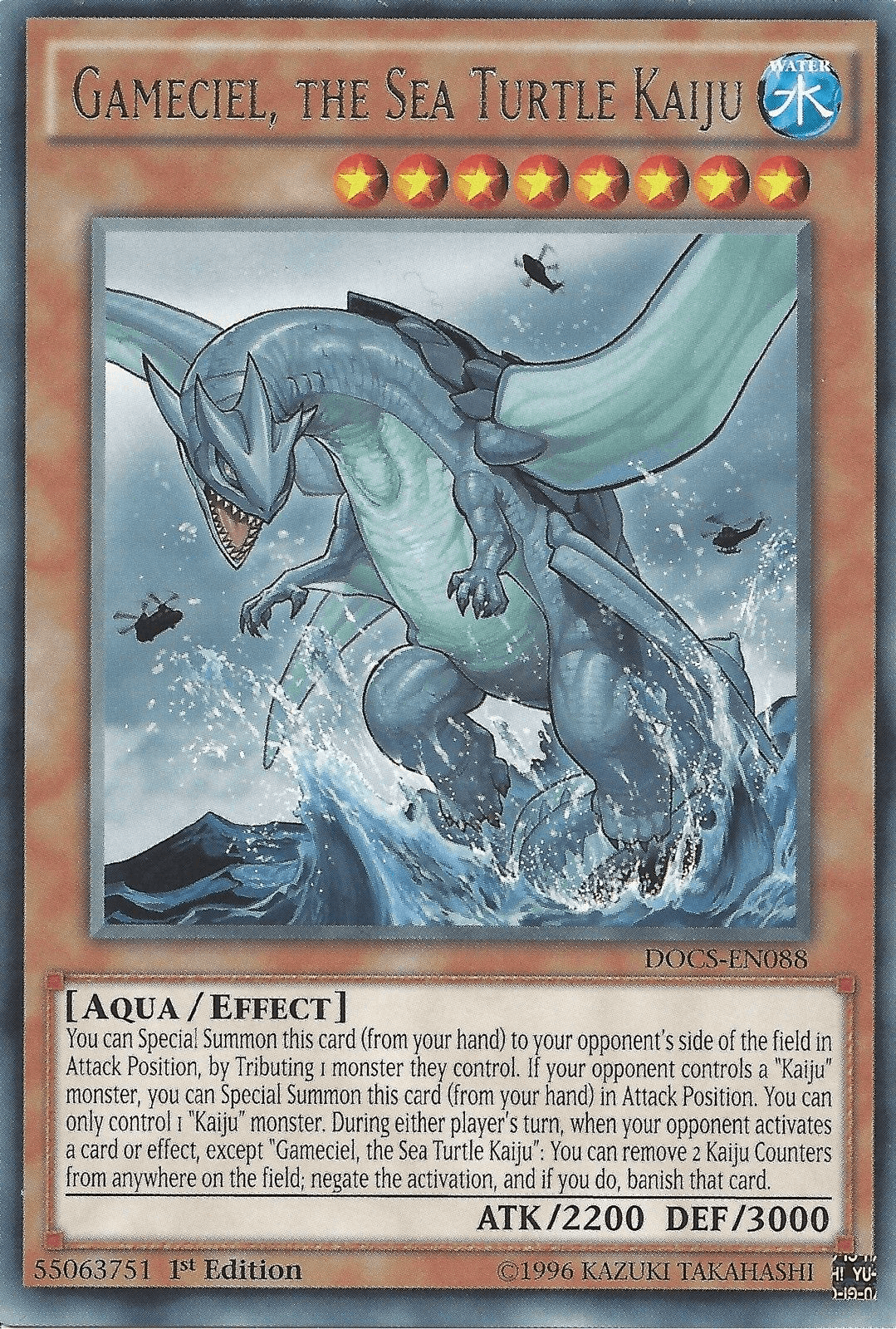 Gameciel, the Sea Turtle Kaiju [DOCS-EN088] Rare - POKÉ JEUX