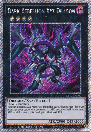 Dark Rebellion Xyz Dragon [CT12-EN002] Secret Rare - POKÉ JEUX