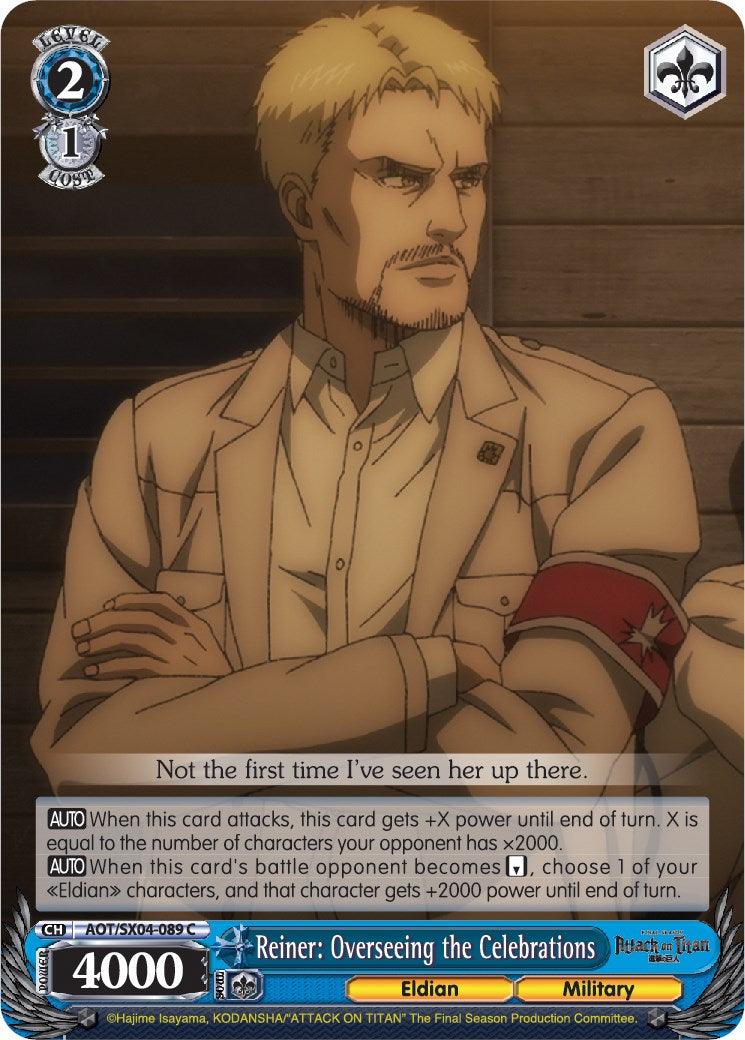 Reiner: Overseeing the Celebrations [Attack On Titan: Final Season] - POKÉ JEUX