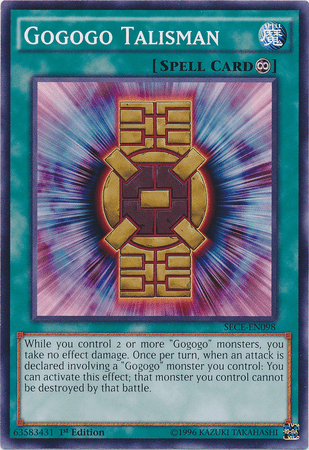 Gogogo Talisman [SECE-EN098] Common - POKÉ JEUX