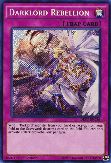 Darklord Rebellion [DESO-EN036] Secret Rare - POKÉ JEUX