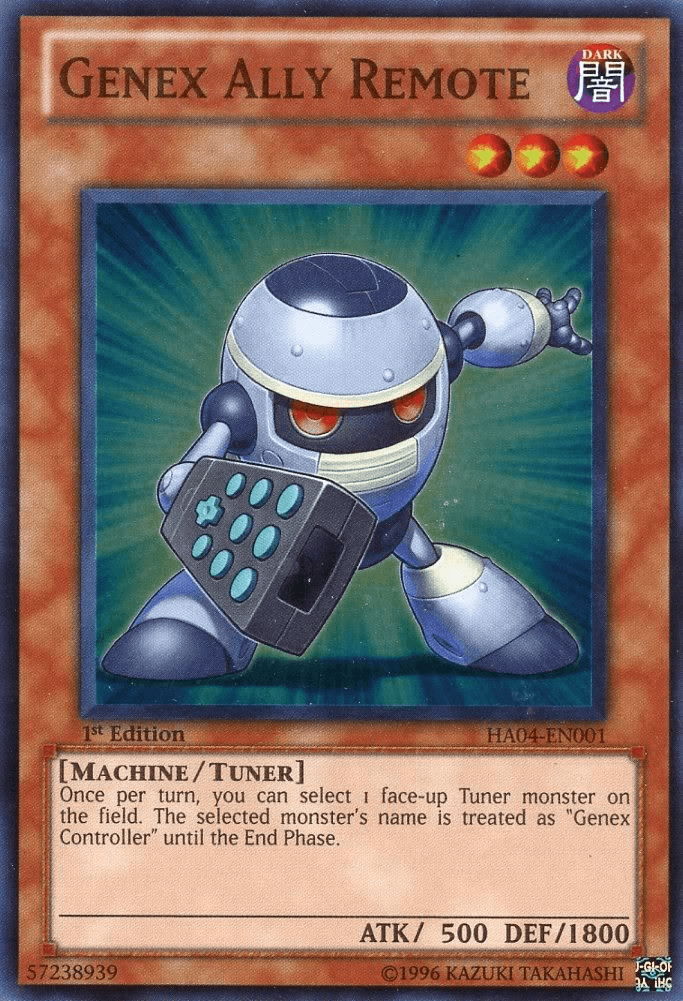 Genex Ally Remote [HA04-EN001] Super Rare - POKÉ JEUX