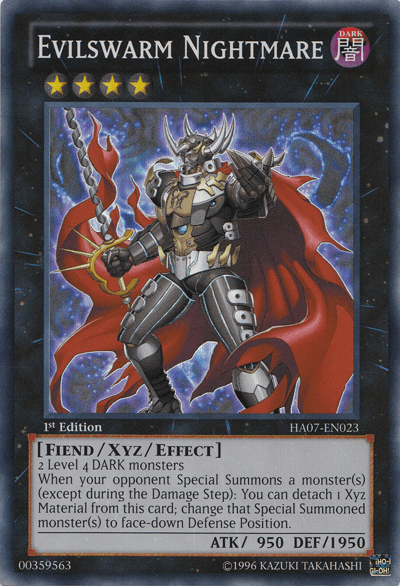 Evilswarm Nightmare [HA07-EN023] Super Rare - POKÉ JEUX