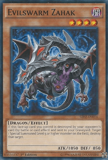 Evilswarm Zahak [SR02-EN014] Common - POKÉ JEUX