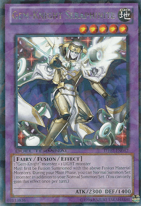 Gem-Knight Seraphinite [DT07-EN082] Rare - POKÉ JEUX