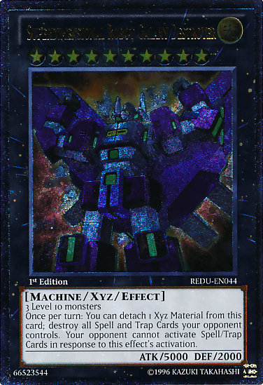 Superdimensional Robot Galaxy Destroyer [REDU-EN044] Ultimate Rare - POKÉ JEUX