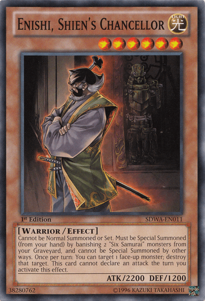 Enishi, Shien's Chancellor [SDWA-EN011] Common - POKÉ JEUX