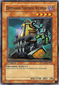 Dimension Fortress Weapon [CRMS-EN033] Super Rare - POKÉ JEUX