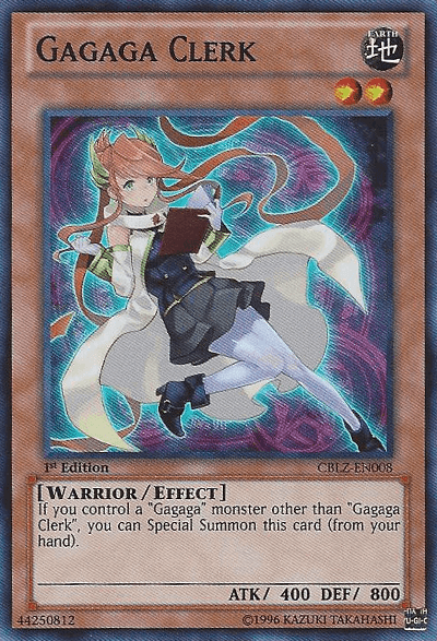 Gagaga Clerk [CBLZ-EN008] Super Rare - POKÉ JEUX