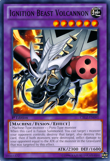 Ignition Beast Volcannon [CBLZ-EN091] Common - POKÉ JEUX