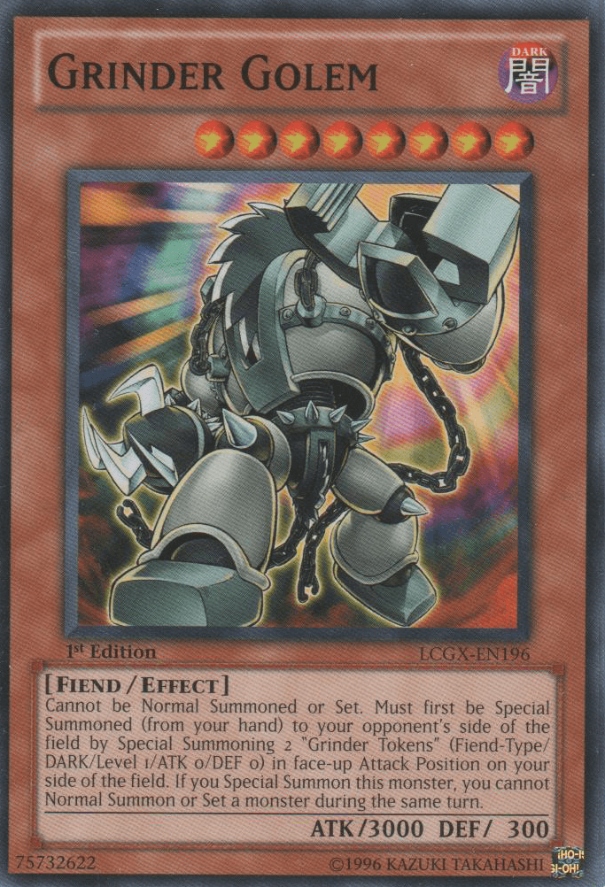 Grinder Golem [LCGX-EN196] Common - POKÉ JEUX