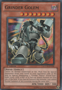 Grinder Golem [LCGX-EN196] Common - POKÉ JEUX
