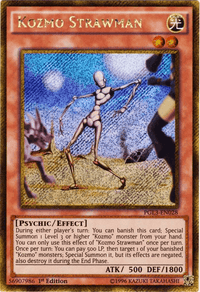 Kozmo Strawman [PGL3-EN028] Gold Secret Rare - POKÉ JEUX