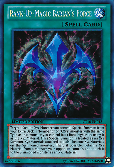Rank-Up-Magic Barian's Force [CT10-EN015] Super Rare - POKÉ JEUX