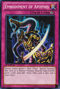 Embodiment of Apophis [BP02-EN180] Mosaic Rare - POKÉ JEUX
