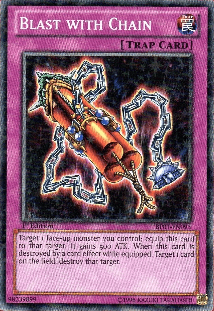 Blast with Chain [BP01-EN093] Starfoil Rare - POKÉ JEUX