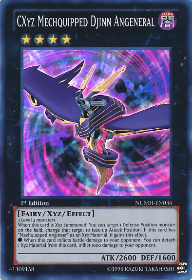CXyz Mechquipped Djinn Angeneral [NUMH-EN036] Super Rare - POKÉ JEUX