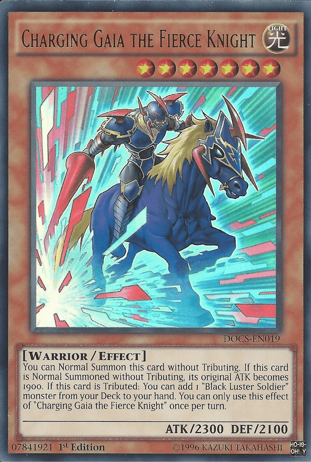Charging Gaia the Fierce Knight [DOCS-EN019] Ultra Rare - POKÉ JEUX