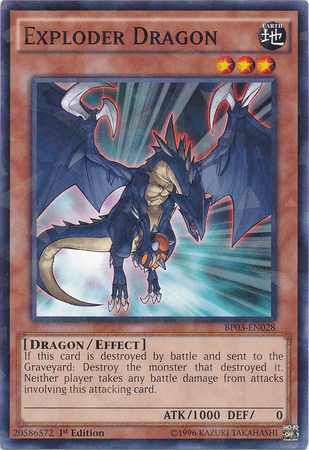 Exploder Dragon [BP03-EN028] Shatterfoil Rare - POKÉ JEUX