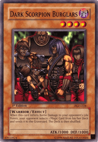 Dark Scorpion Burglars [PGD-028] Common - POKÉ JEUX
