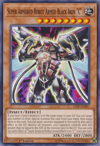 Super Armored Robot Armed Black Iron "C" [SAST-EN097] Common - POKÉ JEUX