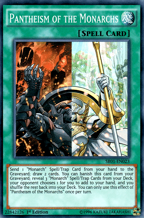 Pantheism of the Monarchs [SR01-EN023] Super Rare - POKÉ JEUX