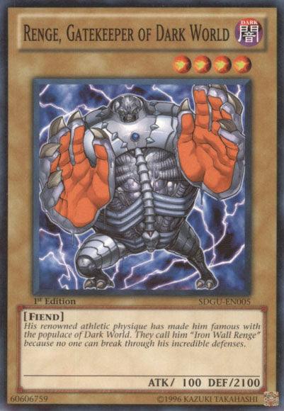 Renge, Gatekeeper of Dark World [SDGU-EN005] Common - POKÉ JEUX
