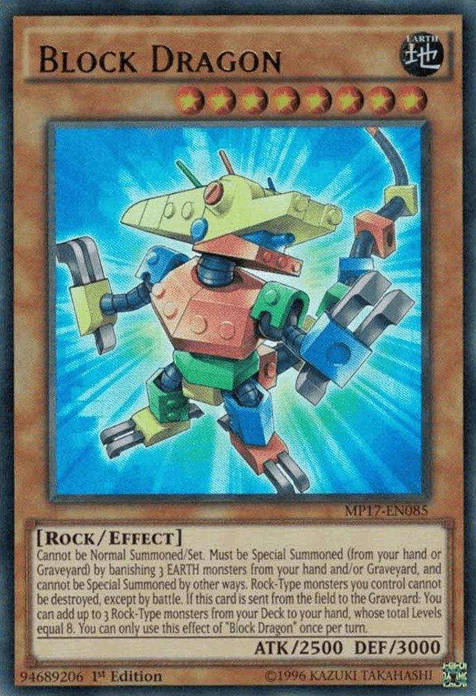 Block Dragon [MP17-EN085] Ultra Rare - POKÉ JEUX