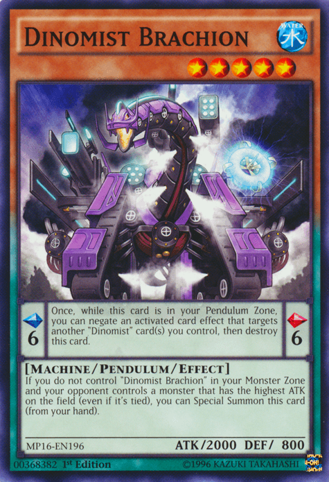 Dinomist Brachion [MP16-EN196] Common - POKÉ JEUX