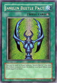 Javelin Beetle Pact [PP01-EN012] Secret Rare - POKÉ JEUX