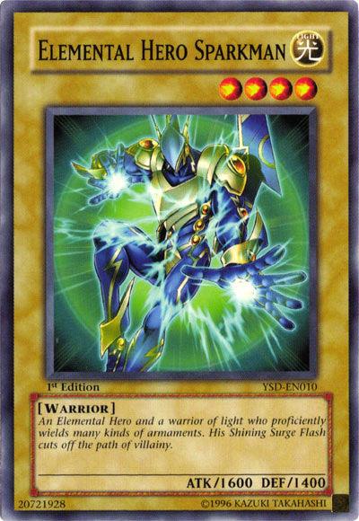 Elemental Hero Sparkman [YSD-EN010] Common - POKÉ JEUX