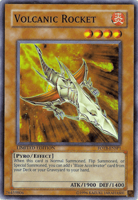 Volcanic Rocket [FOTB-ENSP1] Super Rare - POKÉ JEUX